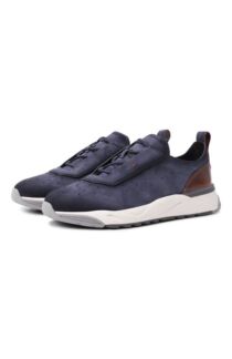Кроссовки Innova из нубука Santoni