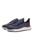 Кроссовки Innova из нубука Santoni MBIG22032BGRT0PQ фото 1