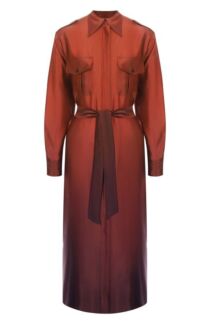 Атласное платье Kiton