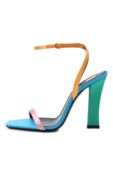Текстильные босоножки Dominique Saint Laurent 818184/9QNAT фото 4