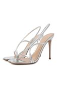 Кожаные босоножки Nuit 105 Gianvito Rossi G32496.15RIC.NPSARGE фото 1