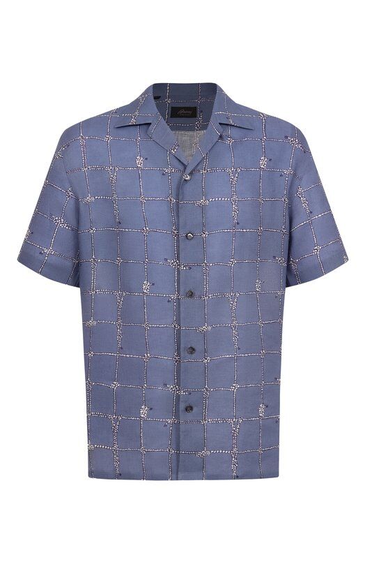 Льняная рубашка Brioni SCFR0L-PC104 фото 1