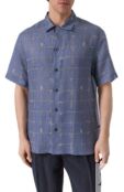 Льняная рубашка Brioni SCFR0L-PC104 фото 3