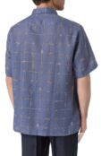 Льняная рубашка Brioni SCFR0L-PC104 фото 4