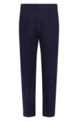 Брюки из хлопка и льна Dondup UP636/DFE289U-IX1 фото 1