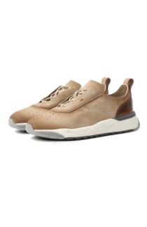 Кроссовки Innova из нубука Santoni