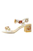 Кожаные босоножки Keira 60 Dolce & Gabbana CR1733/AT848 фото 4