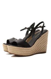 Кожаные босоножки Santoni