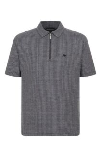 Хлопковое поло Emporio Armani
