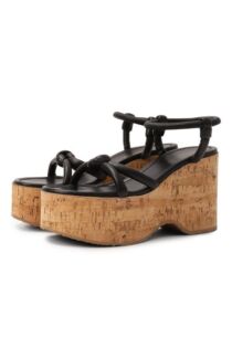Кожаные босоножки Juno Gianvito Rossi