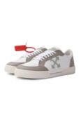 Кожаные кеды New Low Vulcanized Off-White 0MIA293S25LEA0010153 фото 1