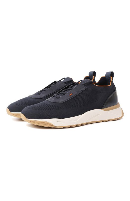 Текстильные кроссовки Innova Santoni MBIG21601BICNH0D фото 1