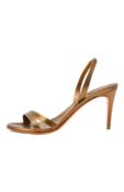 Кожаные босоножки Santoni WHIG71636HA2T00X фото 4