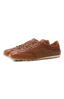 Кожаные кроссовки Glove Santoni