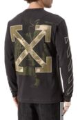 Хлопковый лонгслив Off-White 0MAB086S25JER004 фото 4