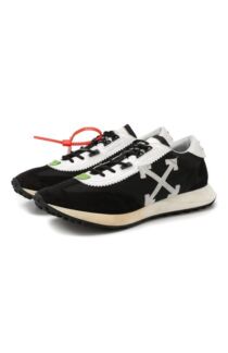 Комбинированные кроссовки Running Off-White