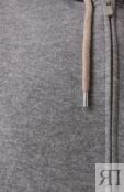 Толстовка из кашемира и хлопка Brunello Cucinelli MM8329069G фото 5