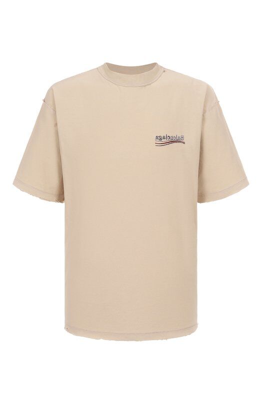 Хлопковая футболка Balenciaga 830247/TSVF3 фото 1