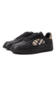 Комбинированные кеды Terrace Burberry 8108650 фото 1