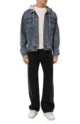 Комбинированные кеды Curb Lanvin FM-SKDM02-DRCY-P23 фото 2