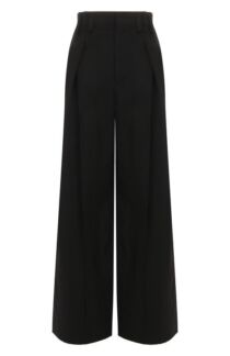 Брюки из вискозы и шелка Jil Sander