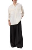 Брюки из вискозы и шелка Jil Sander J21KA0265/J65005 фото 2