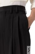 Брюки из вискозы и шелка Jil Sander J21KA0265/J65005 фото 5