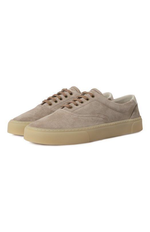Замшевые кеды Brunello Cucinelli MPUSVGP310 фото 1