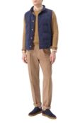 Замшевые кеды Kiton USSA267N0118705 фото 2