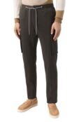 Брюки-карго из шерсти и хлопка Corneliani 254L14-2518800 фото 3