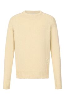 Свитер из хлопка и шерсти Jil Sander