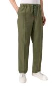 Брюки изо льна и хлопка Kiton UPR003LK0636F08 фото 3