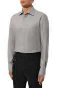 Хлопковая рубашка Kiton UMCNERH0908602 фото 3