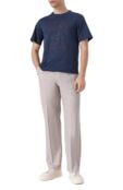 Брюки изо льна и хлопка Kiton UPR003LK0636F06 фото 2