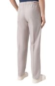 Брюки изо льна и хлопка Kiton UPR003LK0636F06 фото 4