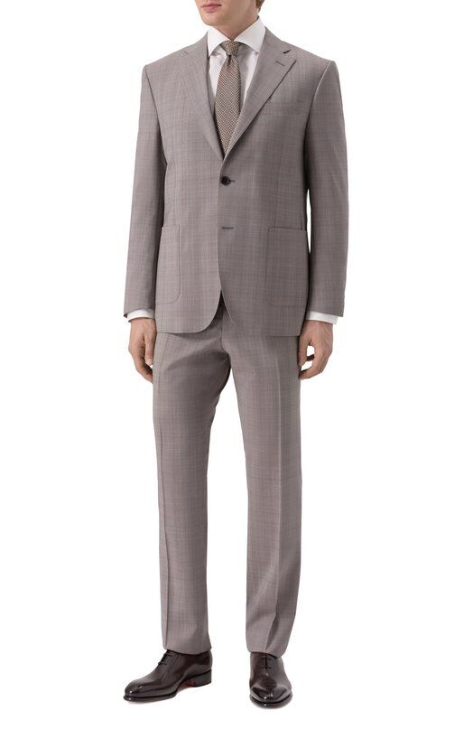 Шерстяной костюм Corneliani 256018-2517421_SET фото 1