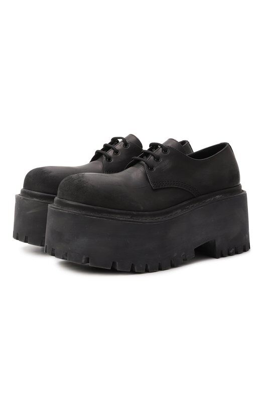 Кожаные дерби Strike Balenciaga 820930/WCDA1 фото 1