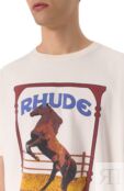 Хлопковая футболка Rhude RHSS25TT05012 фото 5