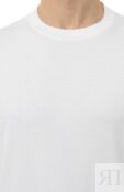 Футболка из хлопка и шелка Brunello Cucinelli MM8201308 фото 5
