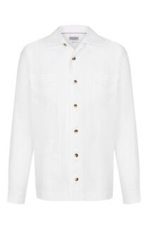 Льняная рубашка Brunello Cucinelli
