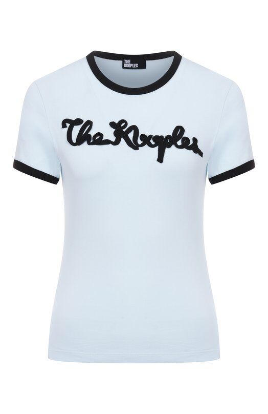 Хлопковая футболка The Kooples FTSC30012K фото 1