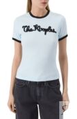 Хлопковая футболка The Kooples FTSC30012K фото 3