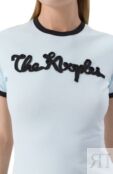 Хлопковая футболка The Kooples FTSC30012K фото 5