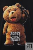 Хлопковая футболка Bisibiglio SEG TEDDY CENS фото 5