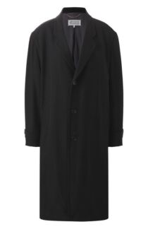 Пальто из шерсти и вискозы Maison Margiela