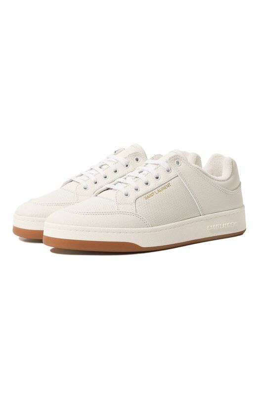 Кожаные кеды SL/61 Saint Laurent 713600/AAB85 фото 1