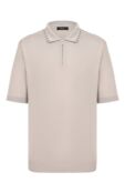 Поло из хлопка и шелка Zilli KZP002M0144VRIS00/62 фото 1