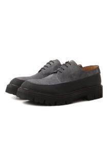 Замшевые дерби Kiton