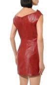 Кожаное платье Zeynep Arcay FW24DR22 фото 4