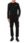 Хлопковый свитшот Balmain DH1JQ040/GD84 фото 2